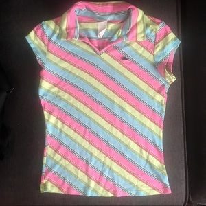 LACOSTE rainbow polo